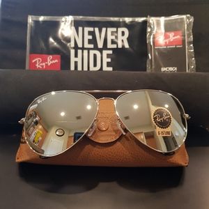 Ray-Ban Aviator Classic/Silver-Silver
